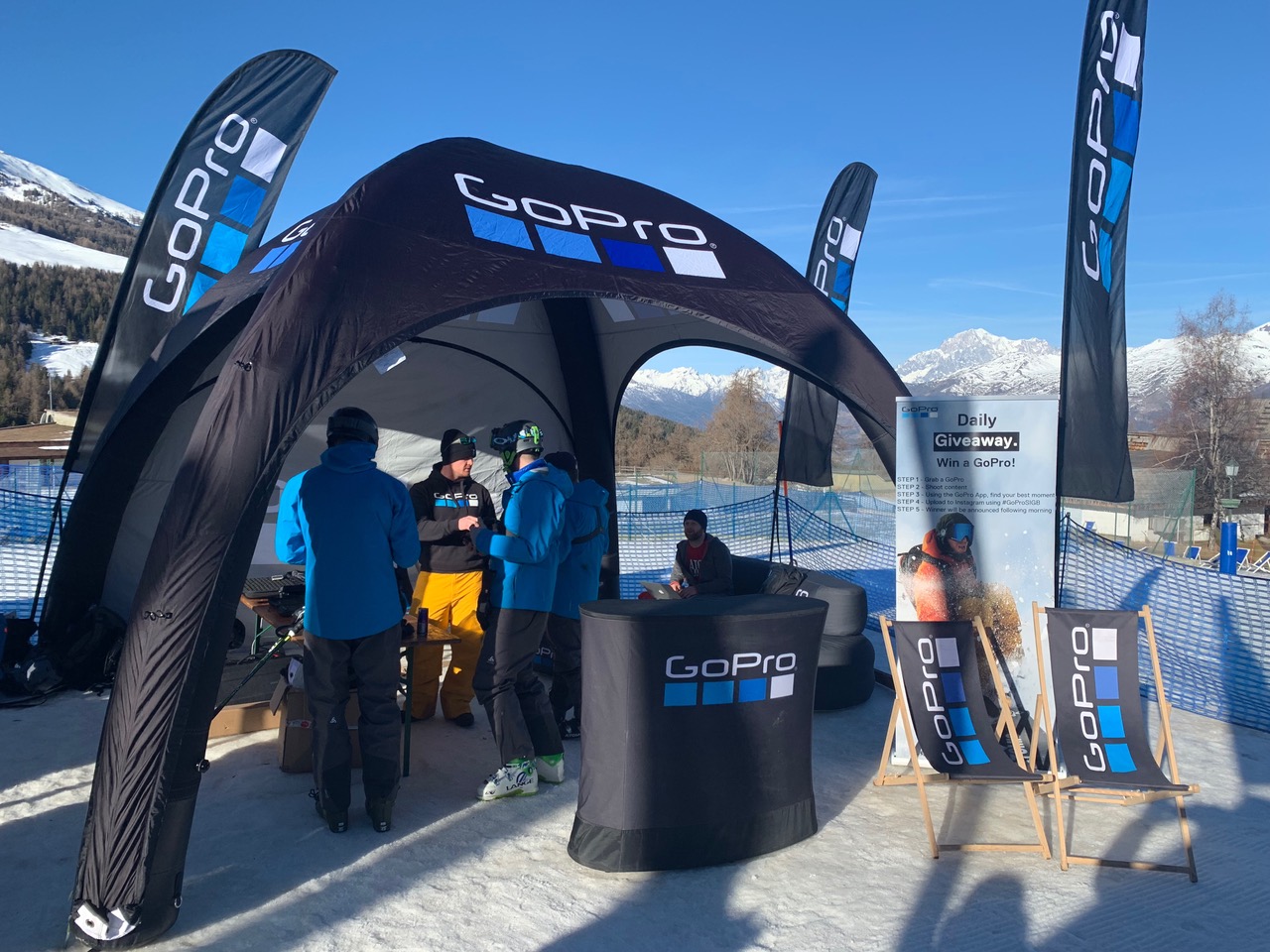 Iconic Represent GoPro at SIGB Ski & Snowboard Test – Iconic Agency